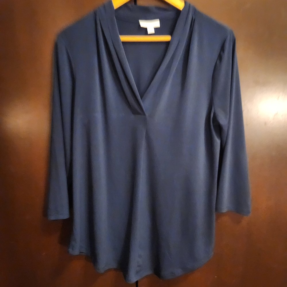 Charter Club Deep Blue Women's Blouse